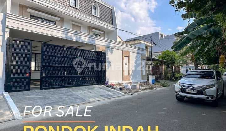 Brand New 2.5-Story Semi-Furnished House with 5 Bedrooms in Pondok Indah, South Jakarta