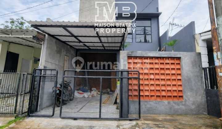 Rumah Industrial Modern Siap Huni Nusa Loka Bsd Desain Estetik Jarang Ada