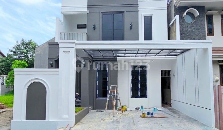 Rumah Cantik Mewah Siap Huni Strategis di Kencana Loka - Bsd