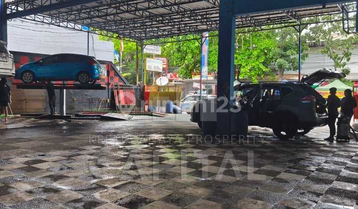 Ruang Usaha Carwash Area Ramai dan Strategis di Arcamanik Bandung