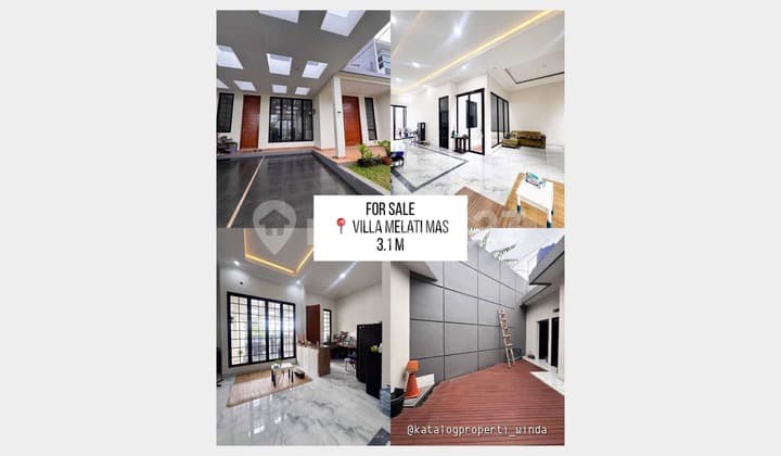Rumah Bagus Nyaman di Villa Melati Mas Serpong, Tangerang Selatan