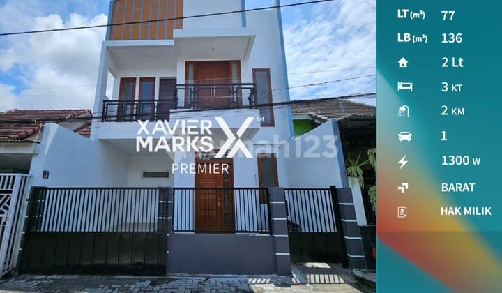 Dijual Rumah Gress Siap Huni di Ikan Cakalang Blimbing Kota Malang