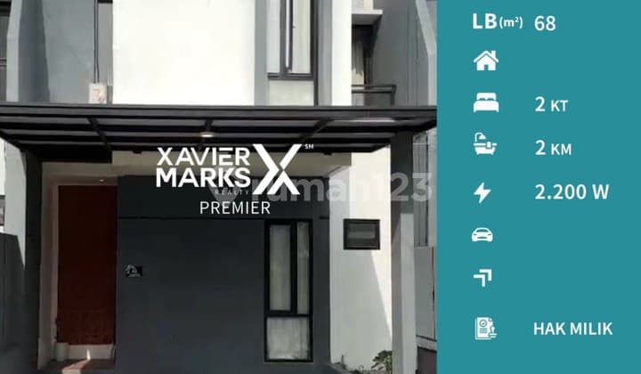 Sisa 1 Unit Dijual Villa Murah dengan Kolam Renang di Junrejo Batu
