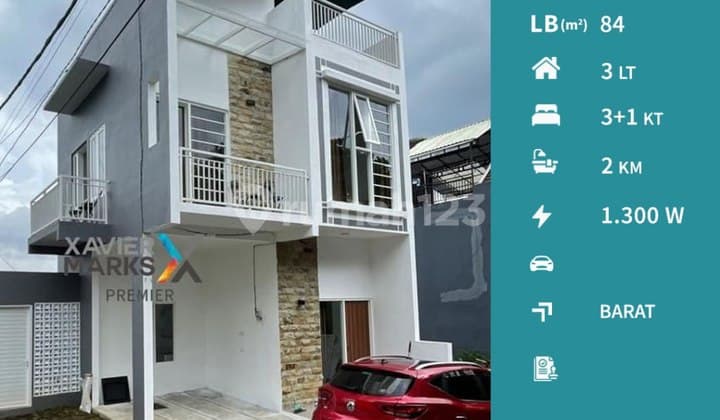 Dijual Cepat Villa Minimalis Private Pool dan View Pegunungan di Kota Batu