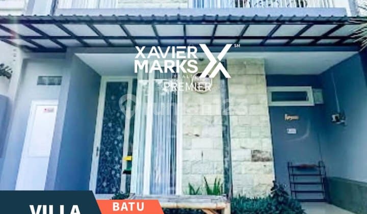 Dijual Cepat Villa Full Furnish di Panderman Hill Batu View Pegunungan