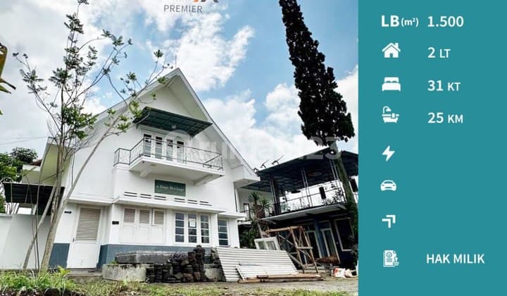Properti Langka Dijual Rumah Asli Kolonial Belanda di Bumiaji Kota Batu