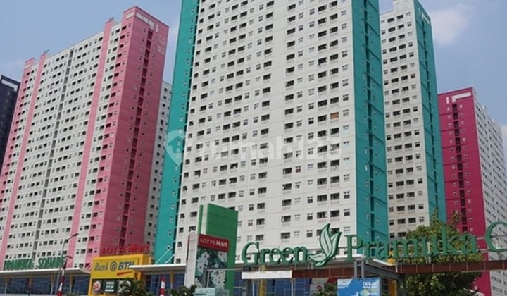 Apartemen Green Pramuka City 2Br Tower Orchid LT 7, View City, Harga Nego