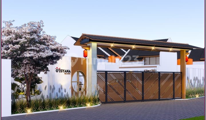 Rumah di Jogja Barat Gaya Jepang Dalam Cluster 20 Menit ke Kota