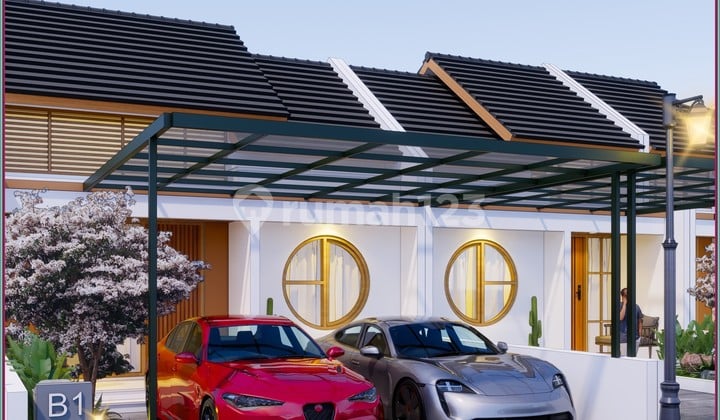 Rumah Murah di Jogja Kulon Progo Gaya Jepang Ada Pos Security