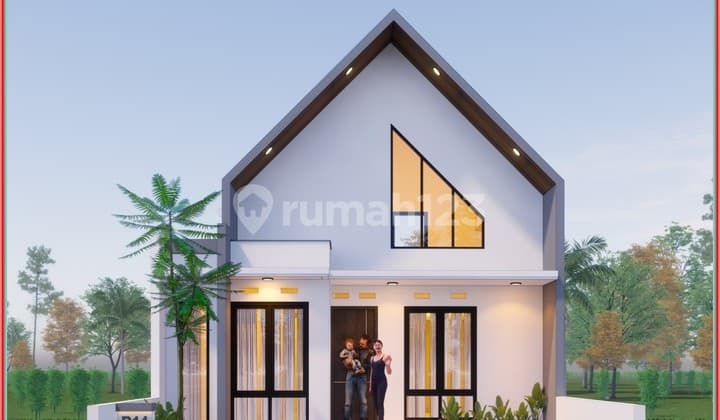 Rumah di Jogja Dalam Cluster Serasa Villa Dekat Pasar Gamping