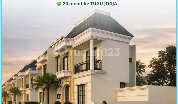 Jual Rumah 2 Lantai Jogja dengan Kolam Renang Pribadi