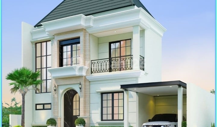 Rumah Mewah 2 Lantai Jogja SHM dengan Kolam Renang Pribadi