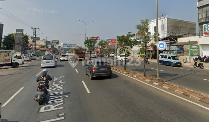 Tanah di dekat Dealer Mobil, Starbucks dan Restaurant Serpong Raya