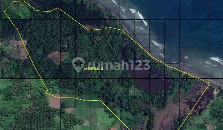 Tanah 38h Pinggir Pantai Likupang Timur ,buat Area Wisata Pantai