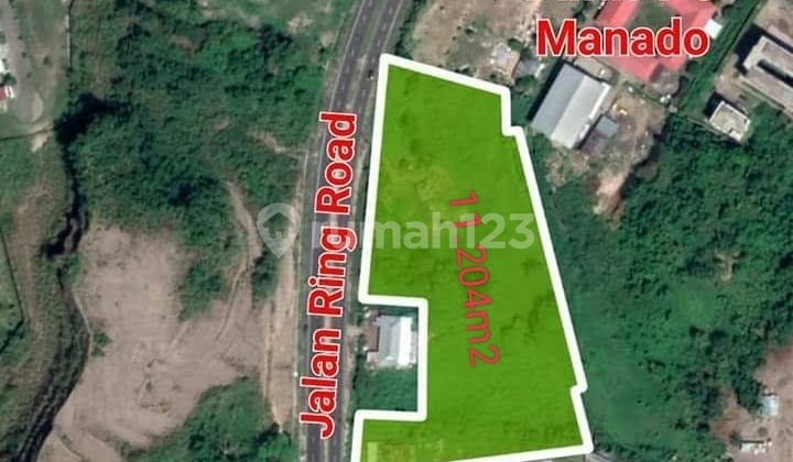Tanah 11.204m2 samping Lotte mart Ring road 1