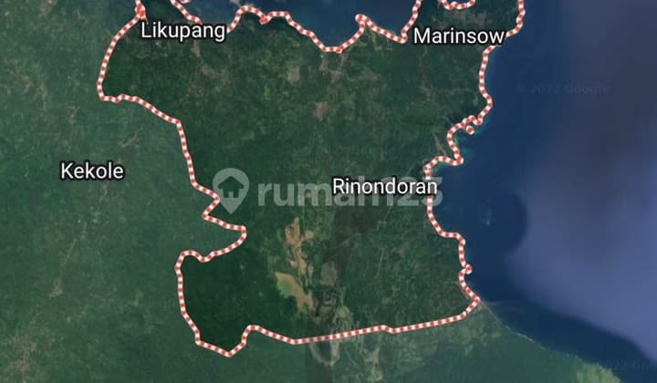 Tanah 4h dipulisan Timur kawasan wisata khusus prioritas
