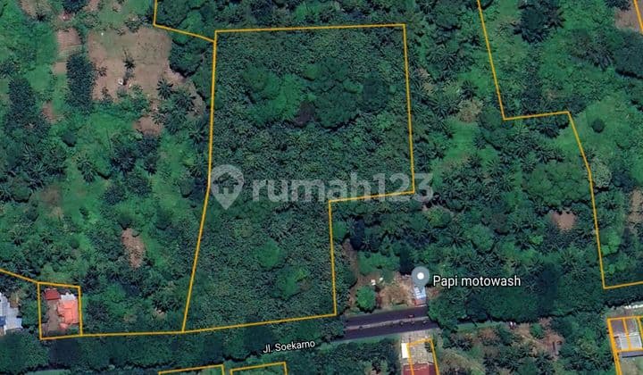 Tanah 19720 m2 di Jl Sukarno SBY cocok buat gudang dan kantor