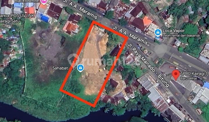 Tanah 6000m2 Di Jl Yos Sudarso Cocok Buat Dealer Mobil Mobil