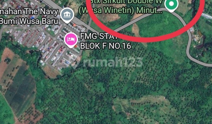 Tanah 1,2h Dekat Pengadilan Terpadu , Bandara ,pas Buat Perumahan