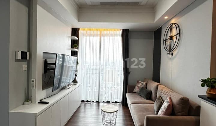 Rent 2 BR High Floor at Casa Grande Apartment Good Interior