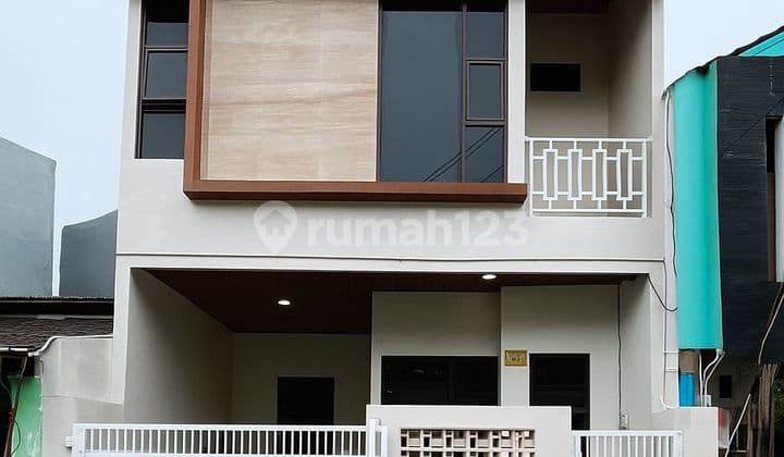 Dijual Rumah Baru Modern Minimalis 2 lantai di PUP Bekasi