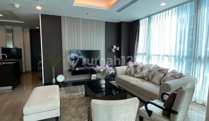 For Rent Apartment Kemang Village 3 Bedrooms High Floor Furnished