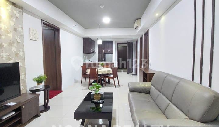 Dijual Apartemen Kemang Village 2 Bedroom Lantai Sedang Furnished