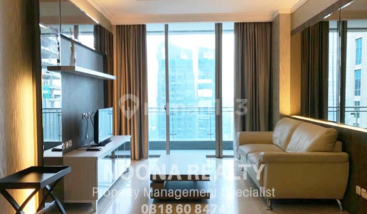 Sewa Apartemen Residence 8 Senopati 2 Bedroom Lantai Tinggi