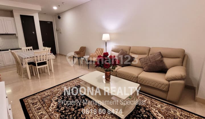 For Rent Apartment Sudirman Suites 3+1 Bedrooms Low Floor