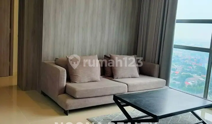 Sewa Apartemen Somerset Kencana 2 Bedroom Lantai Tengah Furnished