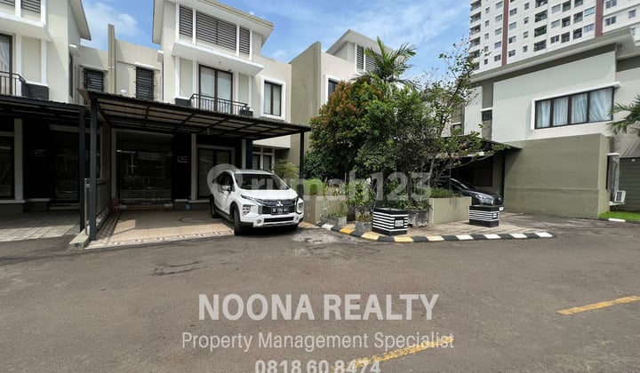 For Rent Townhouse Cosmo Park Thamrin City 4 Bedrooms Furnished