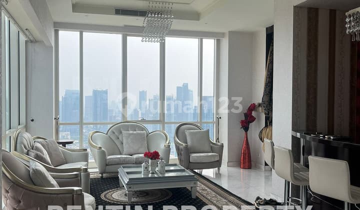 For Rent Apartment The Peak Sudirman 4 Bedrooms 360 Degree View