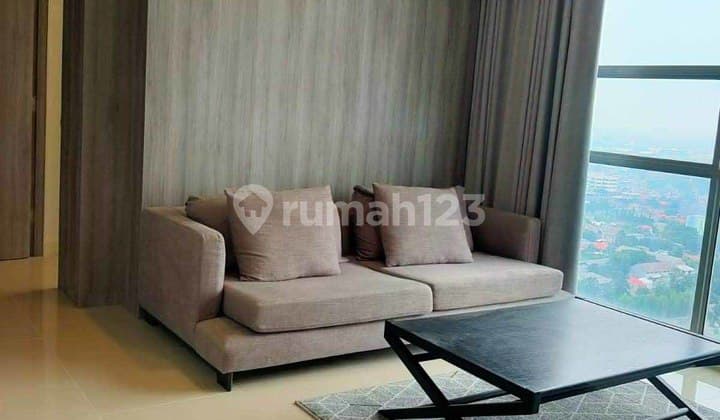 Sewa Apartemen Somerset Kencana 2 Bedroom Lantai Tengah Furnished
