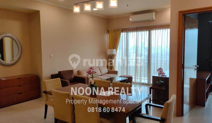 Sewa Apartemen Senayan Residence 3 Bedroom Lantai Sedang