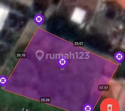 Dijual Tanah Luas 4.6 Are Lokasi Jimbaran Bawah