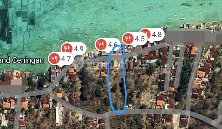 Premium Land for Sale in the Popular Café & Beach Area of Nusa Ceningan