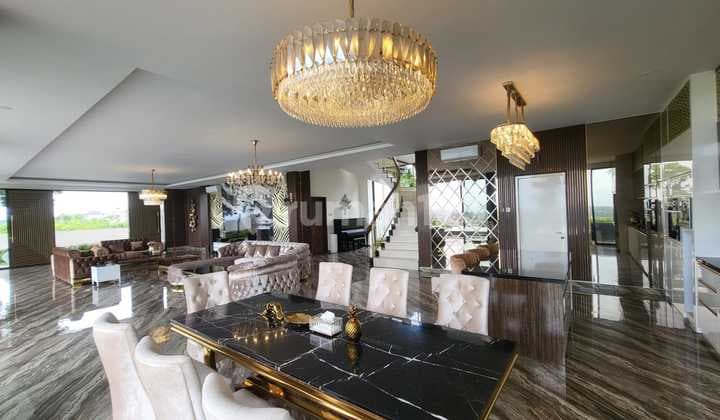 Dijual Luxury Villa Dengan Spektakuler Unblock Ocean, Airport, Toll And Mountain View Di Jimbaran.