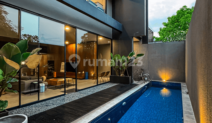 Luxurious 3-Story Architect-Designed House in Bangka 8, Kemang - Unique & Elegant Design