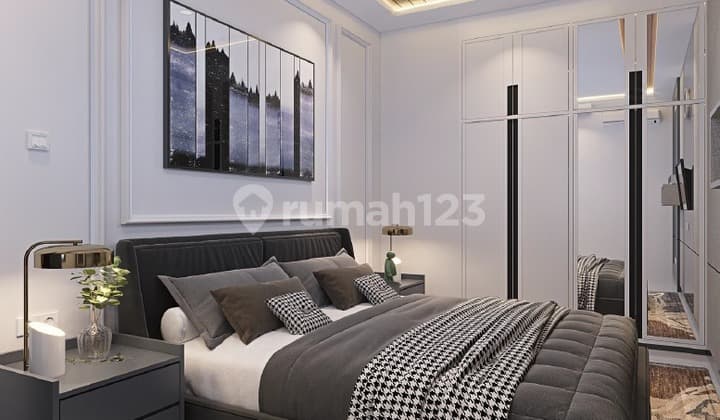 Rumah Cluster Viona Residence 3 Lantai Type Unit 64 Duri Kepa Jakarta Barat
