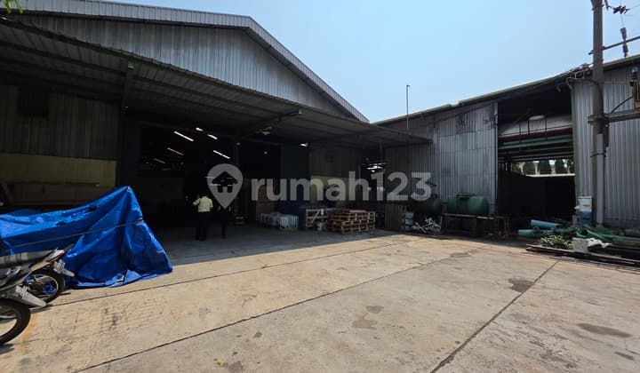 Dijual Ex Pabrik 1Ha Dekat Akses Pelabuhan, Tol dan Bandara