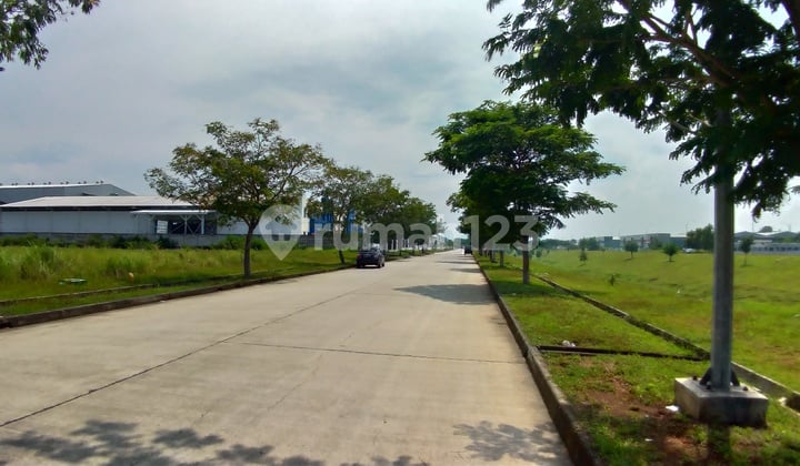 For Sale Industrial Land at Delta Silicon Lippo Cikarang, near Delta Mas.