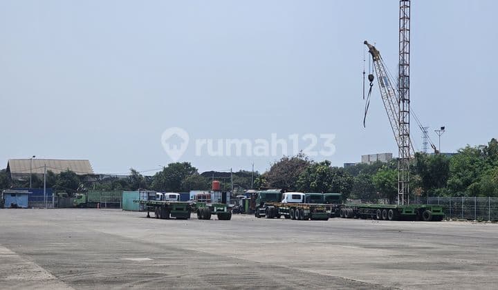 Disewakan Open Yard container Yard di Kbn Marunda,dkt Tanjung Priok