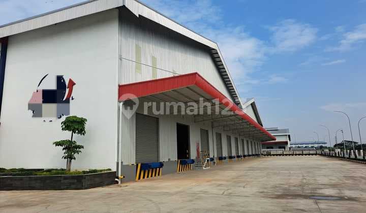 Disewakan Bulanan Gudang Modern Full Racking Jababeka 3 Cikarang