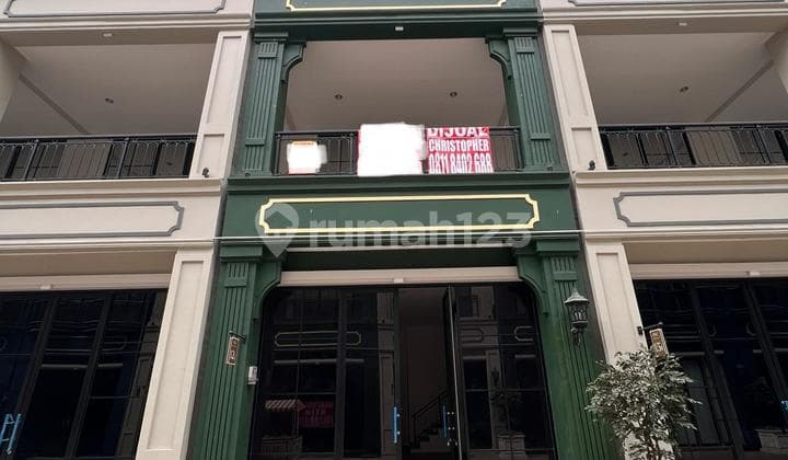 Dijual Ruko Modern Euroasia Pik2 St Developer Siap Huni