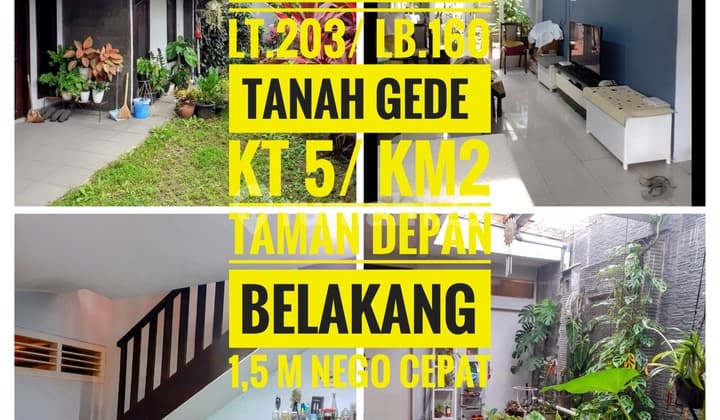 Kopo Permai Rumah Usaha 5 Menit ke Jalan Kopo Raya Bebas Banjir di Bawah Pasar