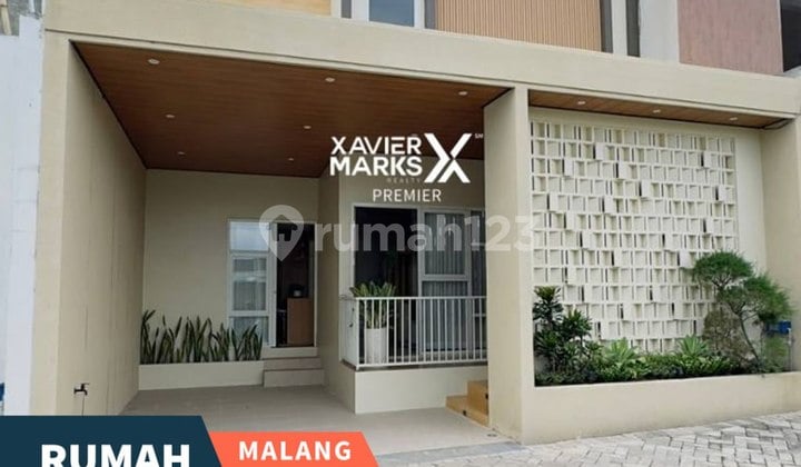 New Modern Minimalist Furnished House in Klayatan Sukun Malang