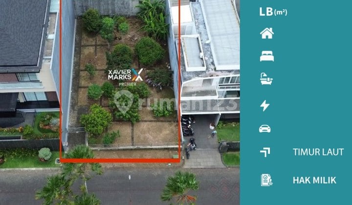 Tanah Kavling Row Jalan Lebar di Istana Dieng Malang