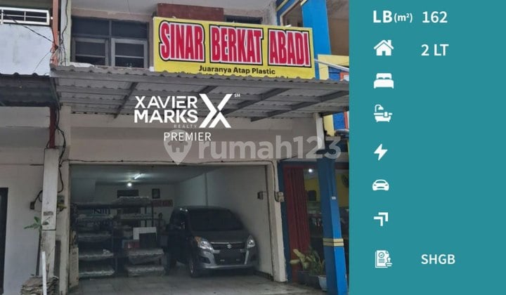 Ruko 2 Lantai Kawasan Bisnis Poros Jalan Soekarno Hatta Malang