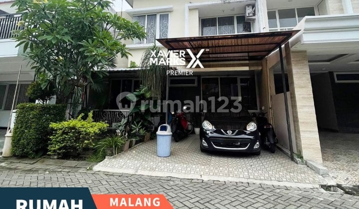 Rumah 2 Lantai Sawojajar II Malang Selangkah ke Exit Tol