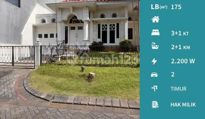 Ready-to-occupy House in a Developing Area at Istana Dieng Malang